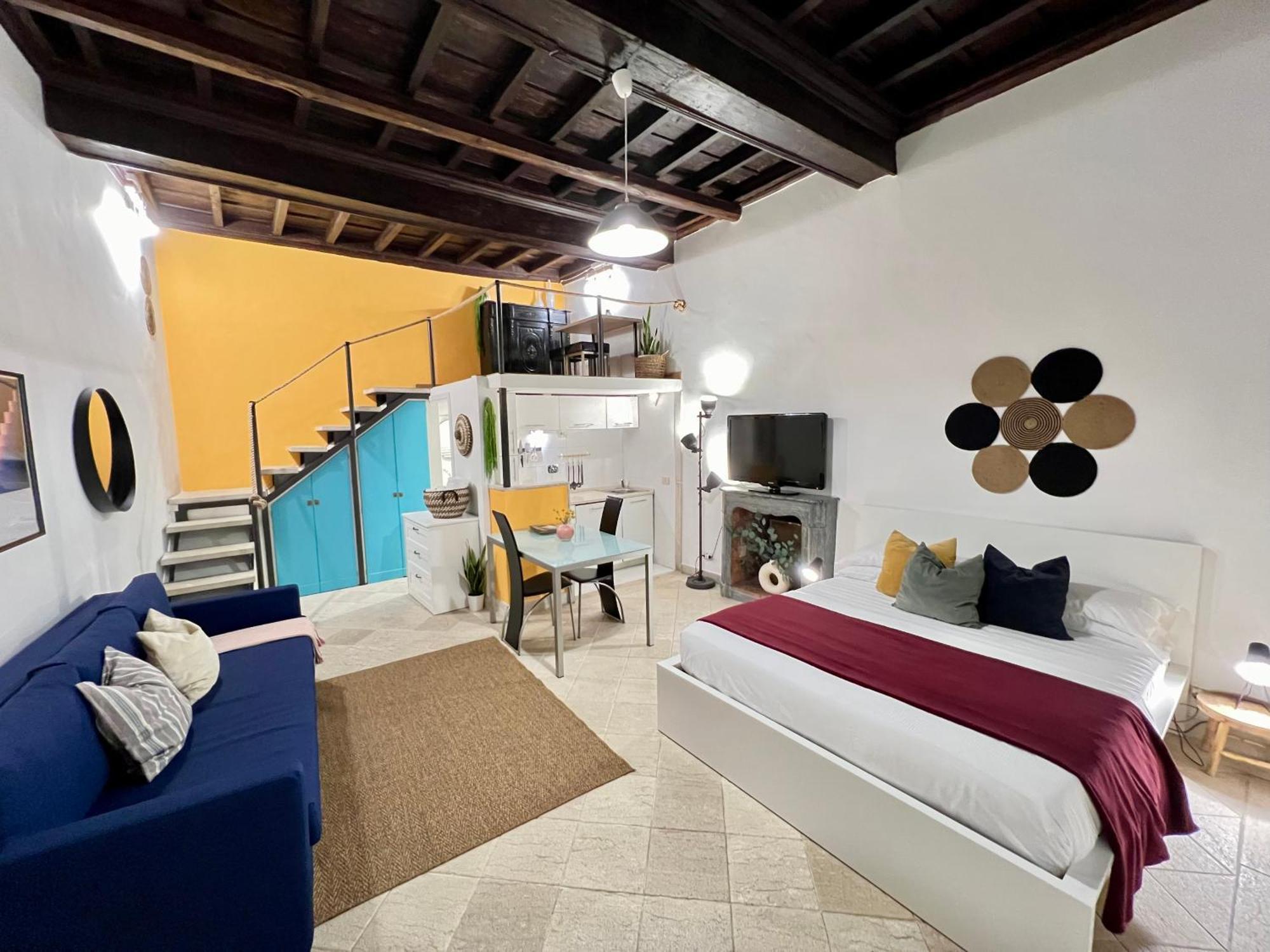 Charming Navona Duplex Apartment Rome Exterior photo