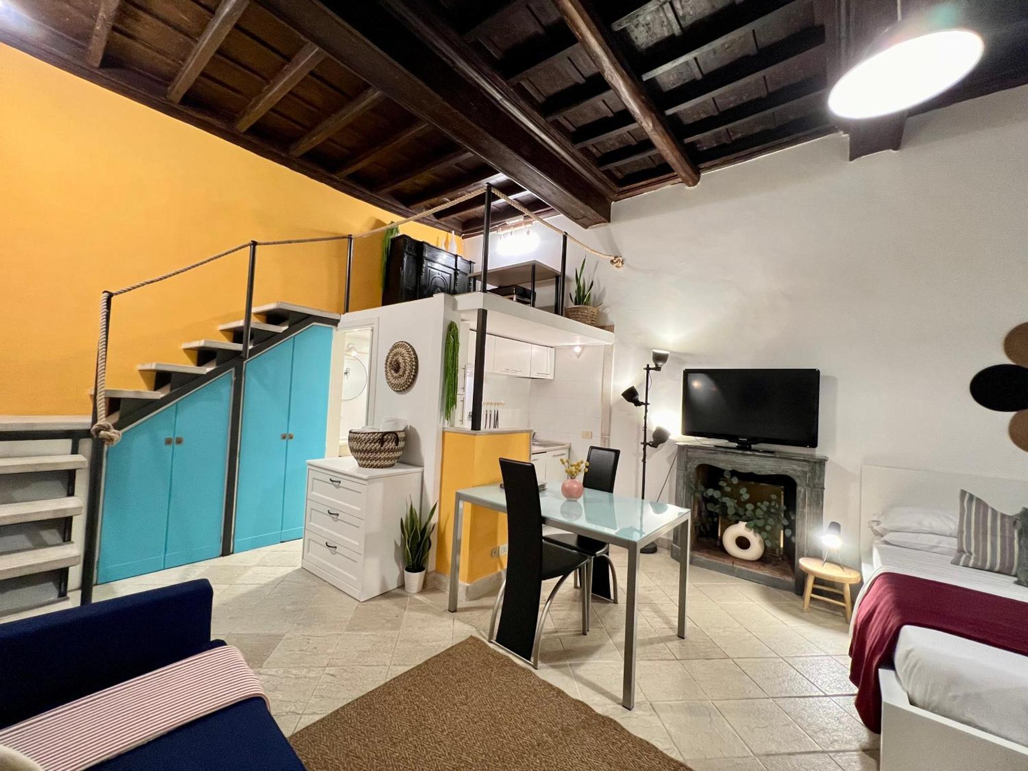 Charming Navona Duplex Apartment Rome Exterior photo